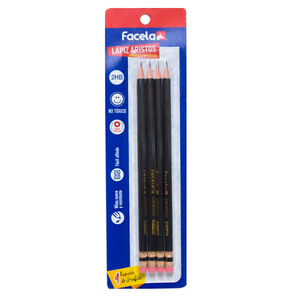 LAPIZ ARISTOS BLISTER 4 UN LAPIZ ARISTOS BLISTER 4 UN