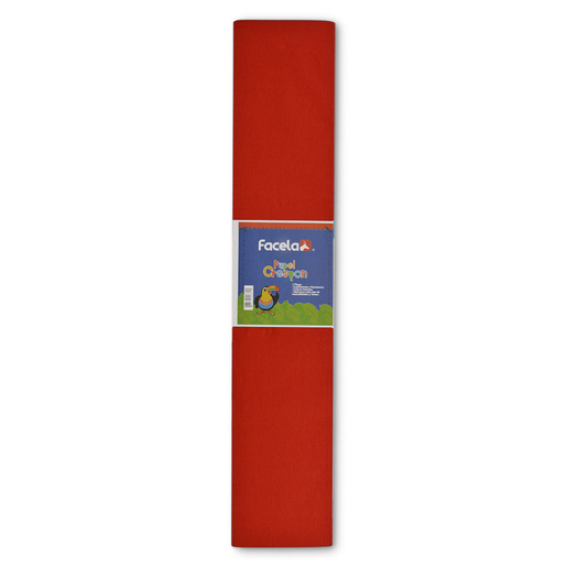 PAPEL CREPE FACELA 10PACK ROJO