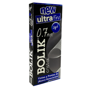 BOLIGRAFO BOLIK ULTRA FINO CAJILLA DE 12 UNIDADES COLOR AZUL BOLIGRAFO BOLIK ULTRA FINO CAJILLA DE 12 UNIDADES COLOR AZUL