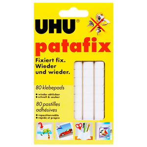 PEGAMENTO UHU PATAFIX WHITE PEGAMENTO UHU PATAFIX WHITE