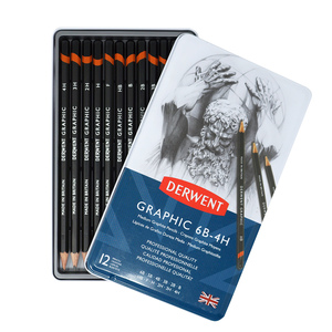 SET DE 12 LAPIZ GRAFITO (MED) CAJA METALICA SET DE 12 LAPIZ GRAFITO (MED) CAJA METALICA