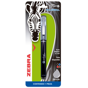 BOLIGRAFO ROLLERBALL ZEBRA 0.7 MM NEGRO BOLIGRAFO ROLLERBALL ZEBRA 0.7 MM NEGRO