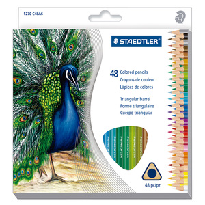 LAPICES DE COLOR STAEDTLER TRIANGULARES 48U LAPICES DE COLOR STAEDTLER TRIANGULARES 48U