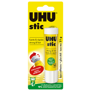 BARRA DE PEGAMENTO UHU 21G BARRA DE PEGAMENTO UHU 21G