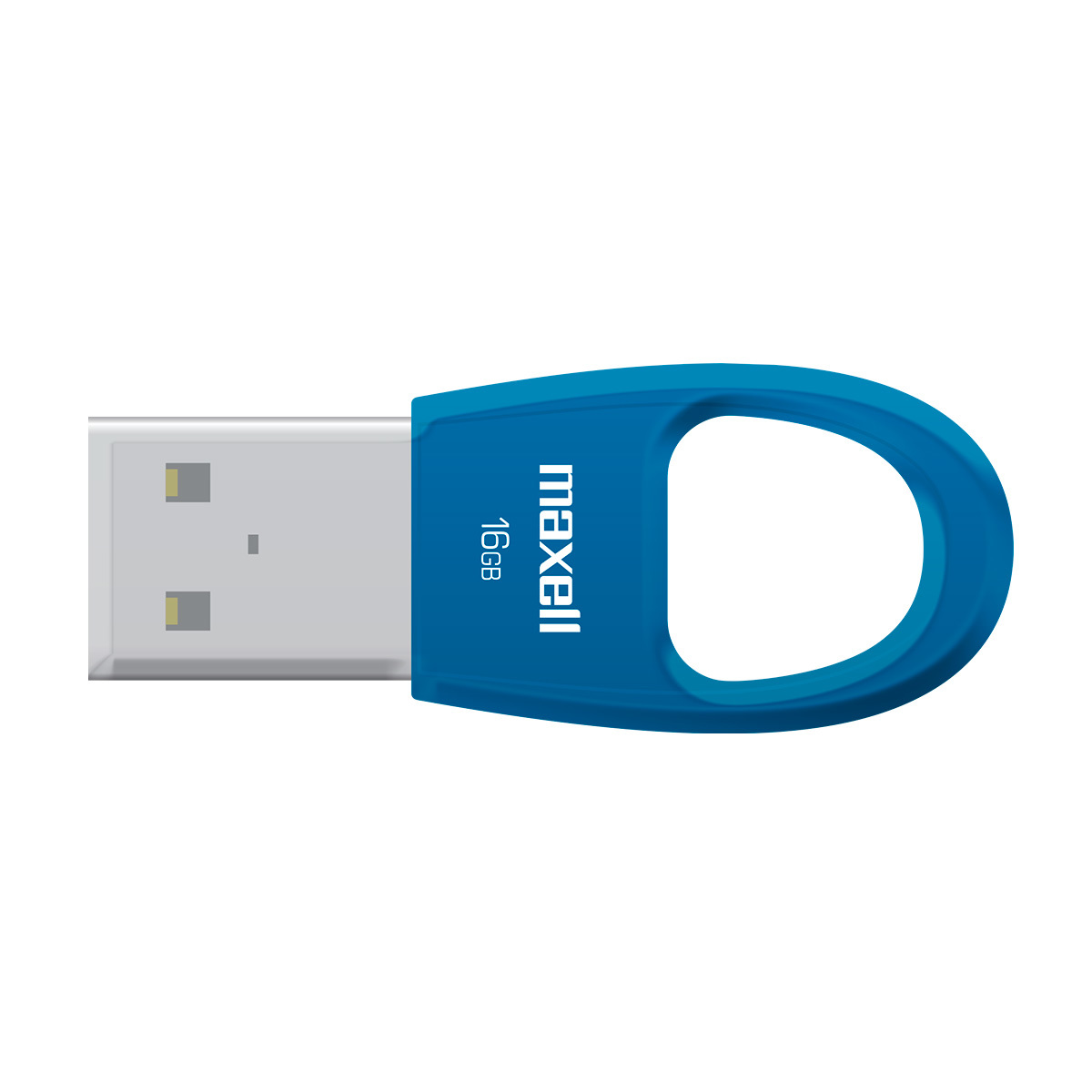 MEMORIA MAXELL USB TIPO LLAVERO 16 GB AZUL USBK-16 BLUE