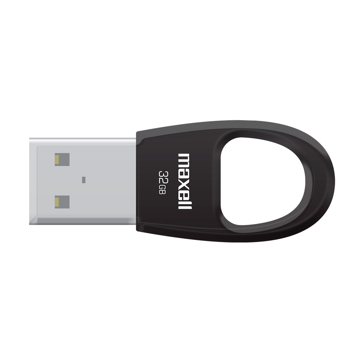 MEMORIA MAXELL USB TIPO LLAVERO 32 GB NEGRO USBK-32 BLACK