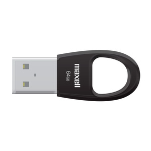 USB TIPO LLAVERO 64 GB (COLOR NEGRO)