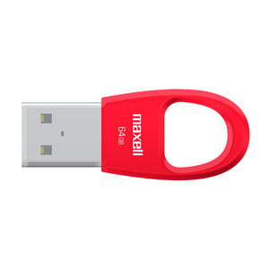 USB TIPO LLAVERO 64 GB (COLOR ROJO)
