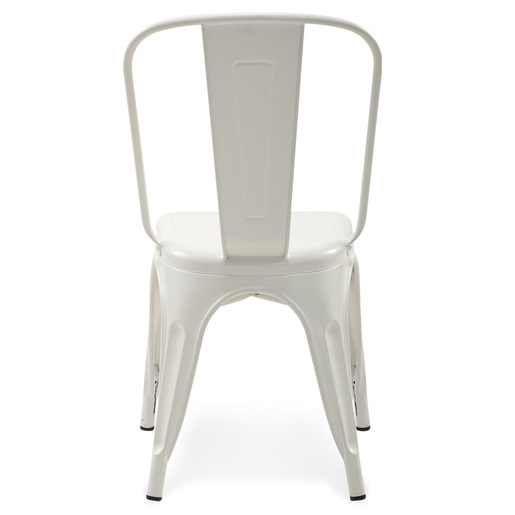 SILLA DE ESPERA DE METAL COLOR BLANCO 4TUNE