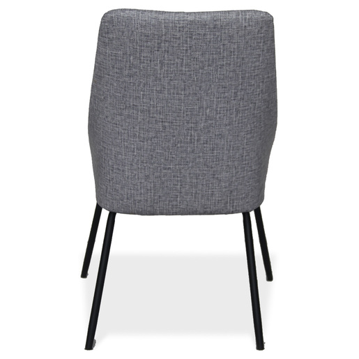 SILLA DE ESPERA DE TELA COLOR GRIS PLATA 4TUNE