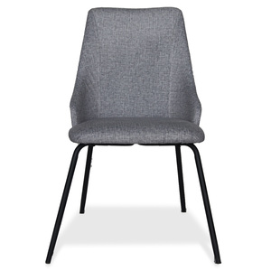 SILLA DE ESPERA MODERNA GRIS PLATA