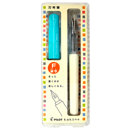 PLUMA FUENTE ESCOLAR PILOT FINA CELESTE