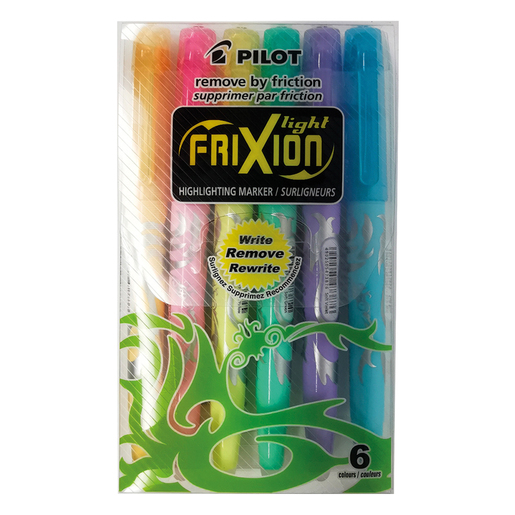 Pilot FriXion Light Pastel Collection Marcadores borrables con punta de cincel, Yellow, Pink Pilot FriXion Light Pastel Collection Marcadores borrables con punta de cincel, Yellow, Pink