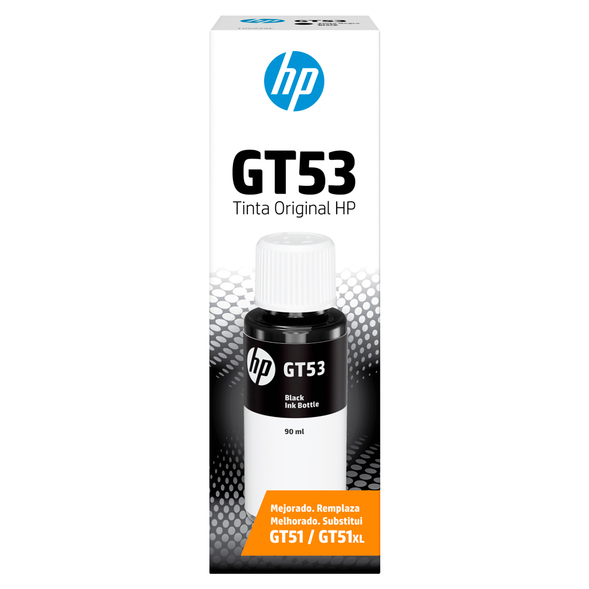 BOTELLA DE TINTA HP NEGRO GT53
