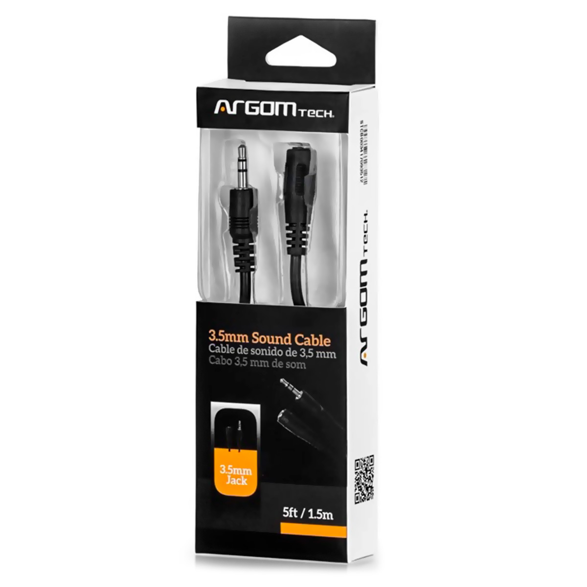 CABLE ARGOM 3.5 MM 5 PIES ARG-CB-0038