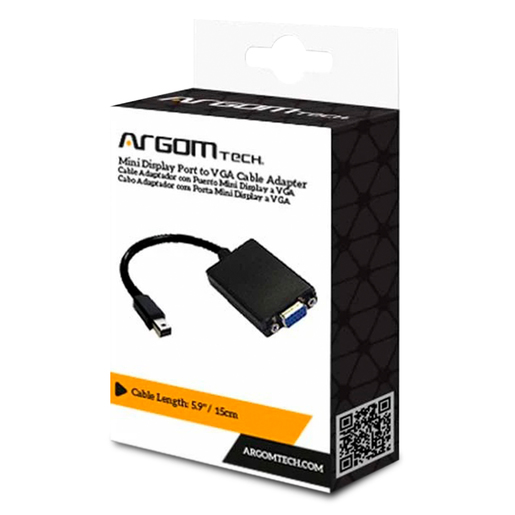 ADAPTADOR ARGOM MINI DISPLAY A VGA ARG-CB-0053