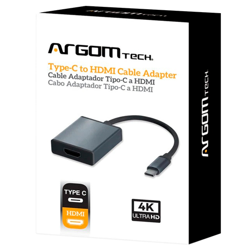 ADAPTADOR ARGOM USB C A HDMI ARG-CB-0060