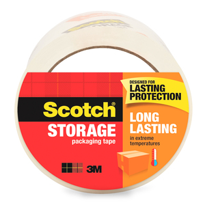 SCOTCH CINTA DE EMPAQUE PARA ALMACENAJE, 48MMX35M SCOTCH CINTA DE EMPAQUE PARA ALMACENAJE, 48MMX35M