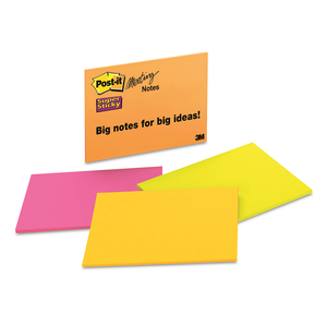 POST-IT NOTAS ADHESIVAS PARA REUNIONES 8X6 IN POST-IT NOTAS ADHESIVAS PARA REUNIONES 8X6 IN