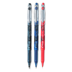 BOLIGRAFO GEL PILOT P-500 3U (PUNTA 0.05MM, COLORES: NEGRO,AZUL,ROJO) BOLIGRAFO GEL PILOT P-500 3U (PUNTA 0.05MM, COLORES: NEGRO,AZUL,ROJO)