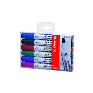 MARCADOR DE PIZARRA STABILO PLAN 6U MARCADOR DE PIZARRA STABILO PLAN 6U