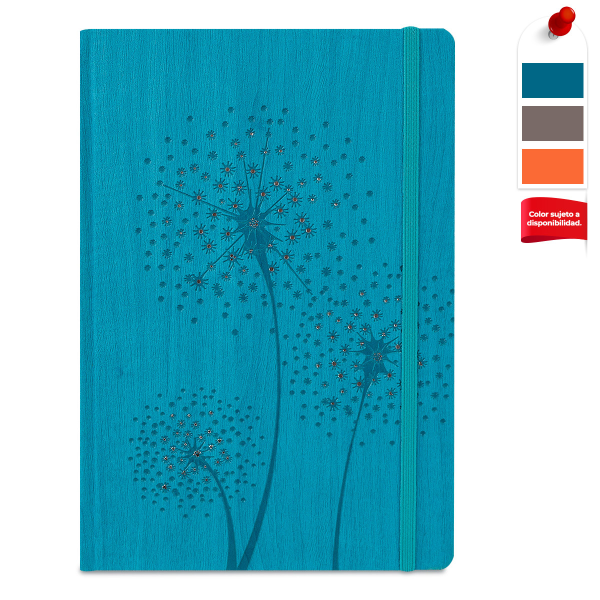 LIBRETA DANDELION COLORES SURTIDOS