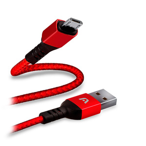 CABLE ARGOM TECH ARG-CB-0021RD MICRO USB TO USB