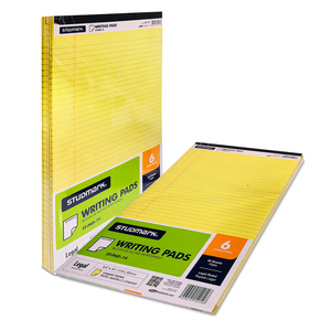 BLOCK RAYADO LEGAL AMARILLO 50 HJS, 6 PIEZAS BLOCK RAYADO LEGAL AMARILLO 50 HJS, 6 PIEZAS