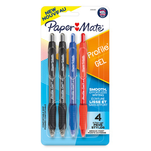 BOLIGRAFO GEL PAPER MATE 0.7MM 4U BOLIGRAFO GEL PAPER MATE 0.7MM 4U