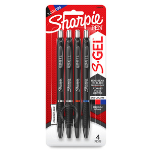 BOLIGRAFO GEL SHARPIE NEGRO 0.7MM 4U BOLIGRAFO GEL SHARPIE NEGRO 0.7MM 4U