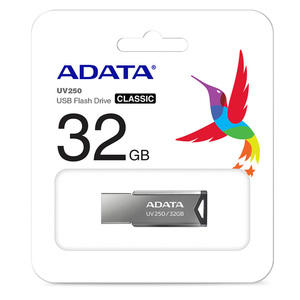 MEMORIA USB 32GB 2.0 PLATA ADATA