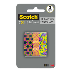 SCOTCH CINTA EXPRESSIONS DISEÑO ESTAMPADO SCOTCH CINTA EXPRESSIONS DISEÑO ESTAMPADO