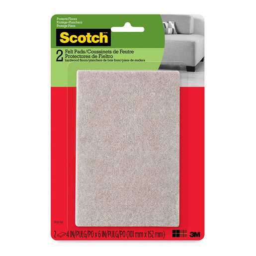 PROTECCION PARA SUPERFICES SCOTCH 2U (4X6 , BEIGE)