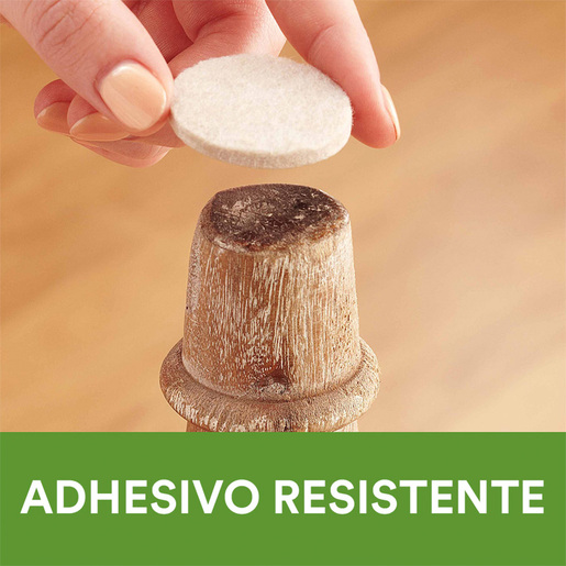 PROTECCION PARA SUPERFICES SCOTCH 12U (1.5 , BEIGE, REDONDOS)