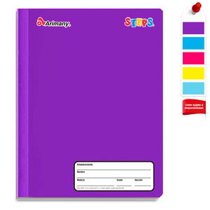CUADERNO COSIDO ARIMANY STEPS CUADERNO COSIDO ARIMANY STEPS