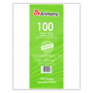 PAPEL 120GR CARTA ARIMANY PAPEL 120GR CARTA ARIMANY