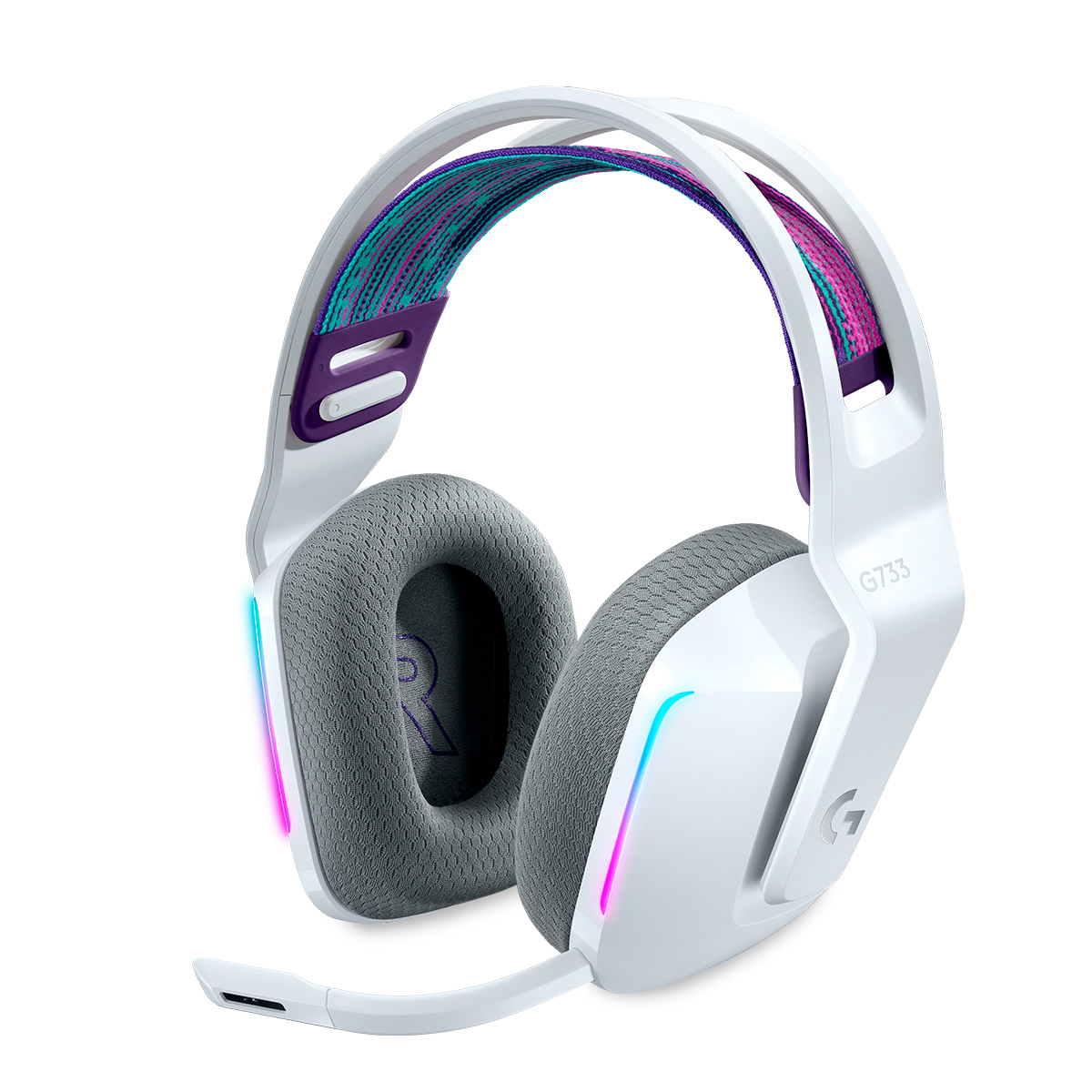 AUDIFONOS LOGITECH TIPO DIADEMA GAMING BLANCOS 981-000882