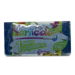 PLASTILINA MARQUETA AZUL MARINO 180GR