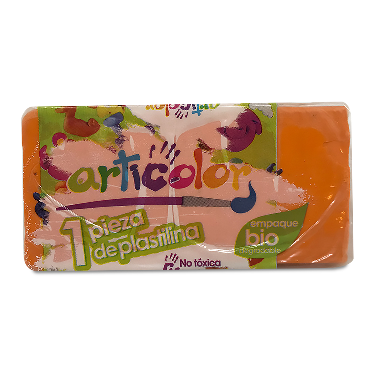 PLASTILINA ARTICOLOR MARQUETA NARANJA 180GR