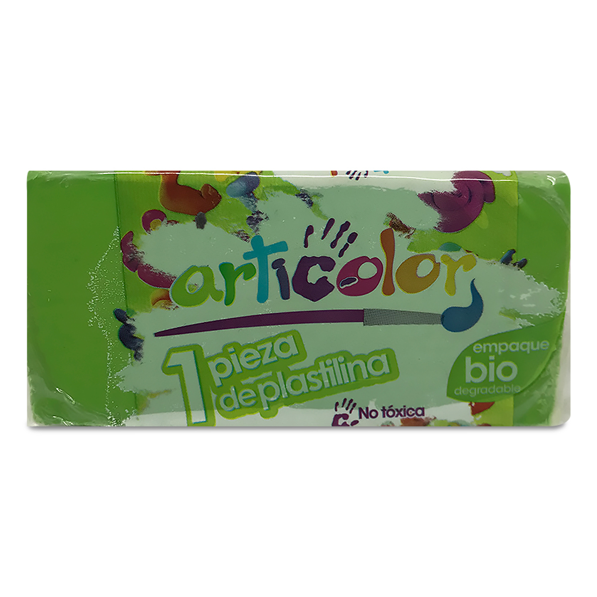 PLASTILINA ARTICOLOR MARQUETA VERDE CLARO 180GR