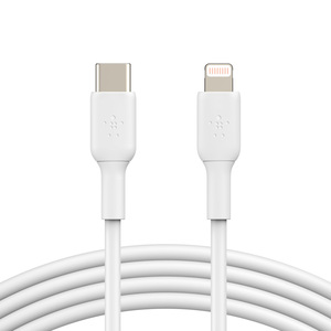 CABLE LIGHTNING BELKIN USB-C 1 METRO, BLANCO CABLE LIGHTNING BELKIN USB-C 1 METRO, BLANCO
