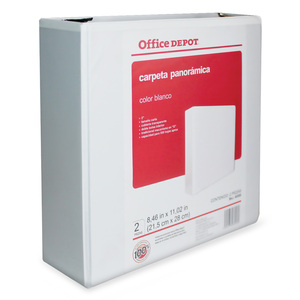 CARPETA 3 OD CON VENTANA, COLOR BLANCO, ARILLO O 2PK CARPETA 3 OD CON VENTANA, COLOR BLANCO, ARILLO O 2PK