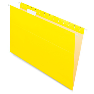 FOLDER COLGANTE PENDAFLEX AMARILLO 25U OFICIO    