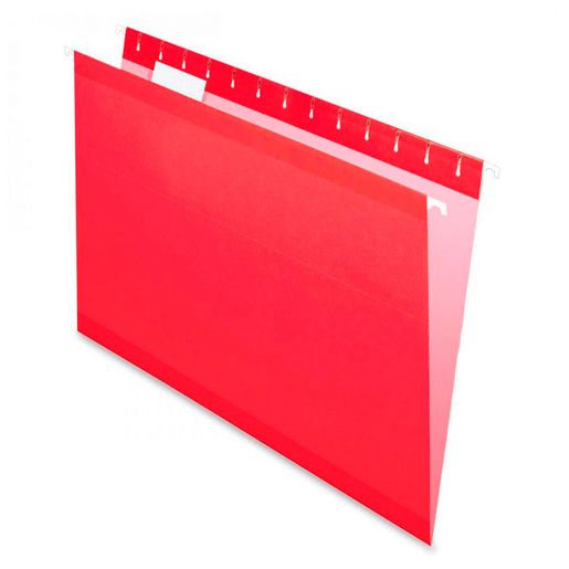 FOLDER COLGANTE PENDAFLEX OFICIO ROJO 25 U
