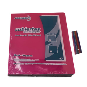 CUBIERTAS MULTICOLOR PARA ENCUADERNAR CARTA 50U CUBIERTAS MULTICOLOR PARA ENCUADERNAR CARTA 50U