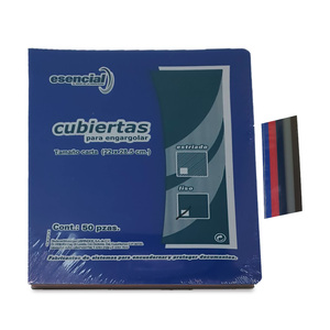 CUBIERTAS LISO PARA ENCUADERNAR CARTA 50U (EXTURA: CUBIERTAS LISO PARA ENCUADERNAR CARTA 50U (EXTURA: