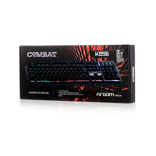 TECLADO PARA JEUGOS USB METAL