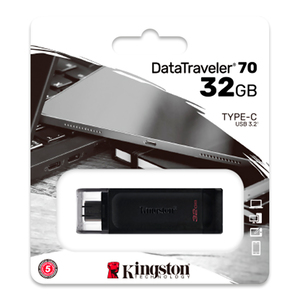 MEMORIA KINGSTON 32GB 3.2 DT70 GEN 1 TIPO C MEMORIA KINGSTON 32GB 3.2 DT70 GEN 1 TIPO C