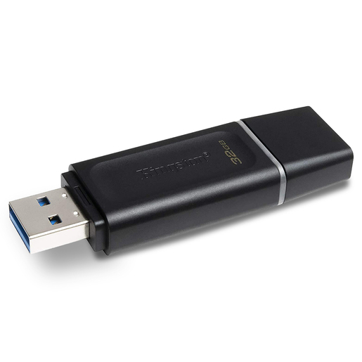 KINGSTON 32GB USB3.2 GEN 1 EXODIA NEGRO/BLANCO