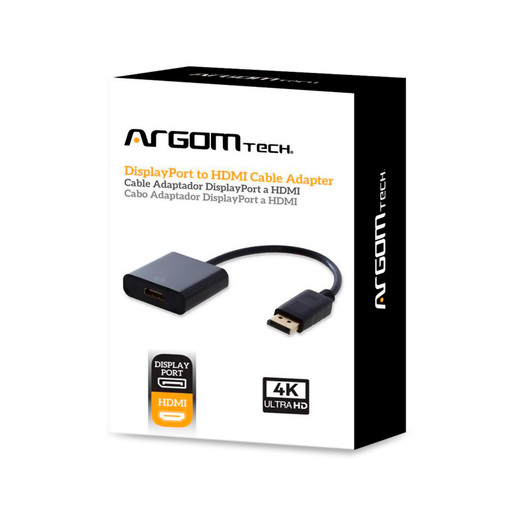 ADAPTADOR ARGOMTECH ARGCB0059 DISPLAY PORT A HDMI